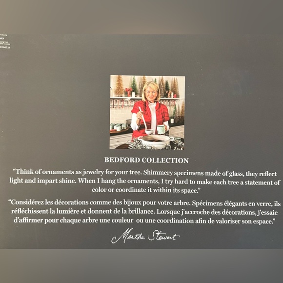 Martha Stewart Tartan Plaid Christmas Ornaments - Picture 4 of 4